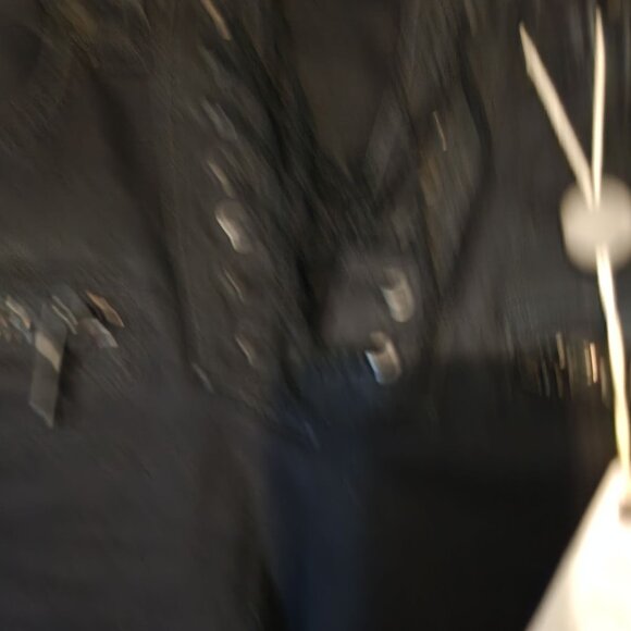 Ben Taverniti Punk laced up Unravel Project Black Skinny Jeans Distressed Sz 25 - Picture 8 of 11